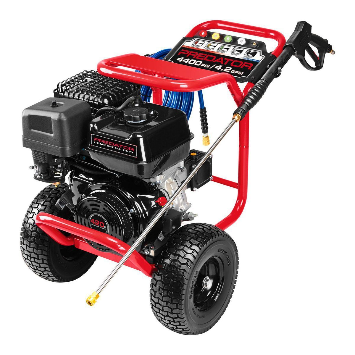 moblim-product-36-image-1 Predator 4400 PSI, 4.2 GPM, 13 HP (420cc) Commercial Duty Pressure Washer EPA - Image 1