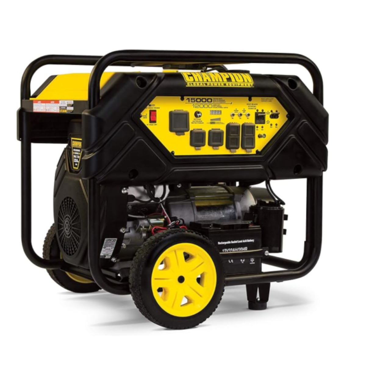 moblim-product-4-image-1 Champion Power Equipment 15,000/12,000 Watts Portable Generator with Electric Start & Lift Hook - Image 1