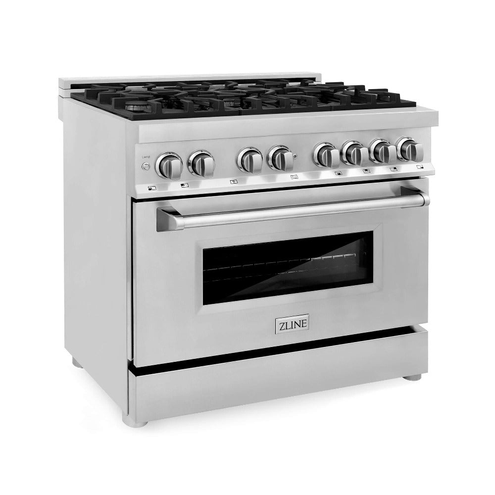 moblim-product-48-image-1 ZLINE 36 in. Professional Dual Fuel Range – Fingerprint Resistant Stainless Steel - Image 1