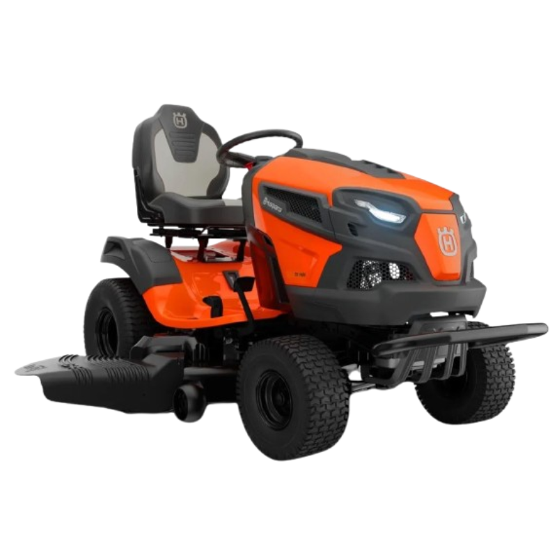 Untitled-design-11.png Husqvarna 48in 24HP Briggs V-Twin Riding Lawn Tractor TS 140X Hydrostatic Transmission - Image 1