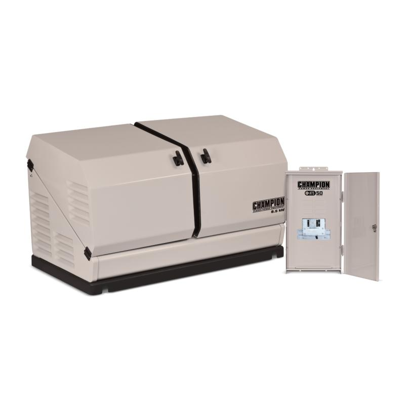 laitmm-product-6-image-1.png Champion Power Equipment 8.5kW Home Standby Generator with ATS50 Outdoor Rated Automatic Transfer Switch - Image 1