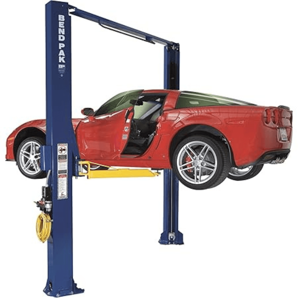ltm-product-189-image-1.png BendPak XPR-10AS-LP Two-Post Lift – 10,000 lb. Capacity (Asymmetric) - Image 1