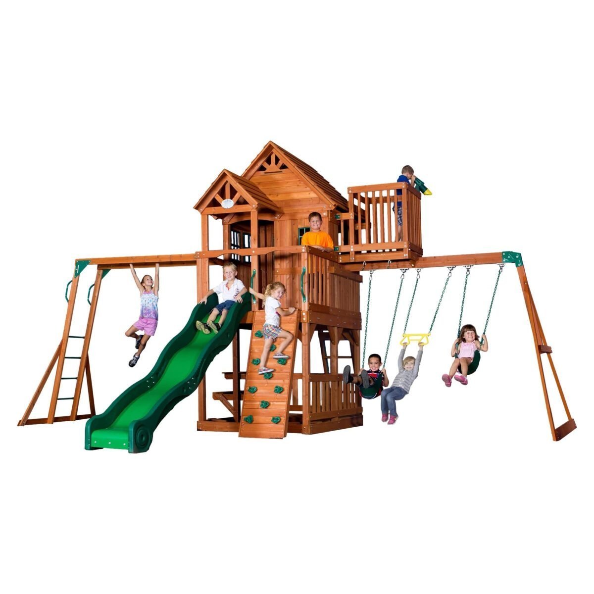 ltm-product-294-image-1.jpg Backyard Discovery Skyfort II Swing Set - Image 1