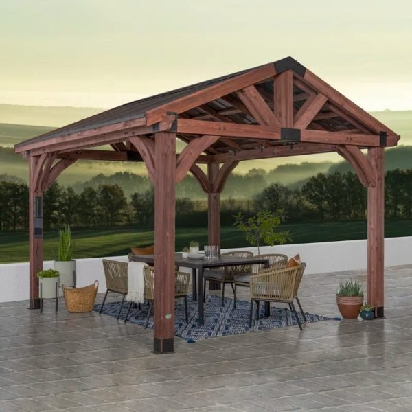 ltm-product-399-image-1.jpg Arlington 12′ X 12′ Solid Wood Patio Gazebo - Image 1