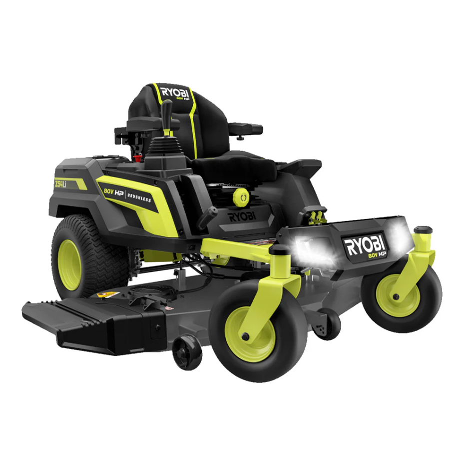 ltm-product-90-image-1.png RYOBI 80V HP Brushless 30 in. Battery Electric Cordless Zero Turn Mower with 80V 10 Ah Batteries - Image 1
