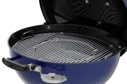 Weber Master-Touch GBS C-5755 Charcoal BBQ 57cm - Ocean Blue - image 2