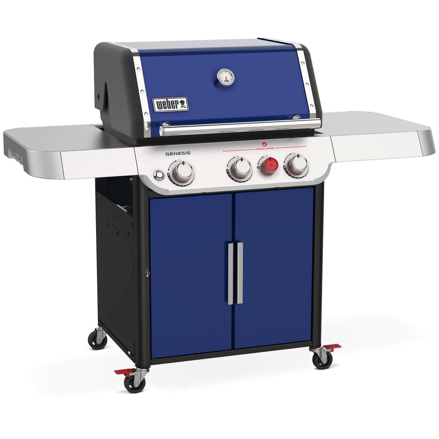 1_faa75ace-2b1d-42db-97d5-c750ae81a3e0.jpg Weber Genesis SP-E-325s Gas Grill with Sear Burner – 3-Burner Propane Grill, Deep Ocean Blue