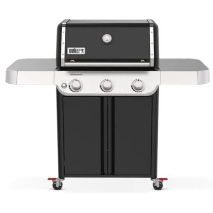 Weber Genesis E-315 3-Burner Propane Gas Grill – Black BBQ Grill