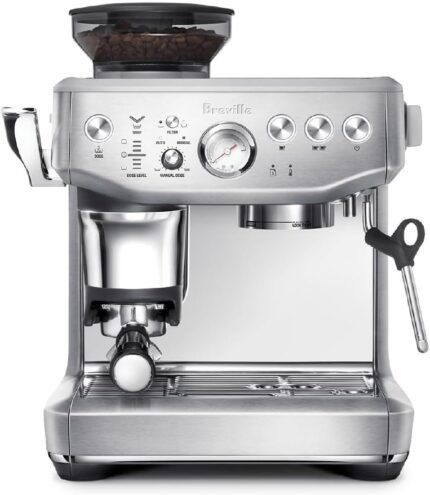 Sage the Barista Express Impress Espresso Machine - Integrated Grinder with Assisted Tamping - SES876