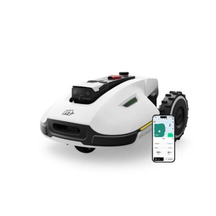 Mammotion YUKA 3000 Robot Lawn Mower – Wire-Free AI Vision, 45% Slopes, Auto Mapping, Lawns up to 0.75 Acre