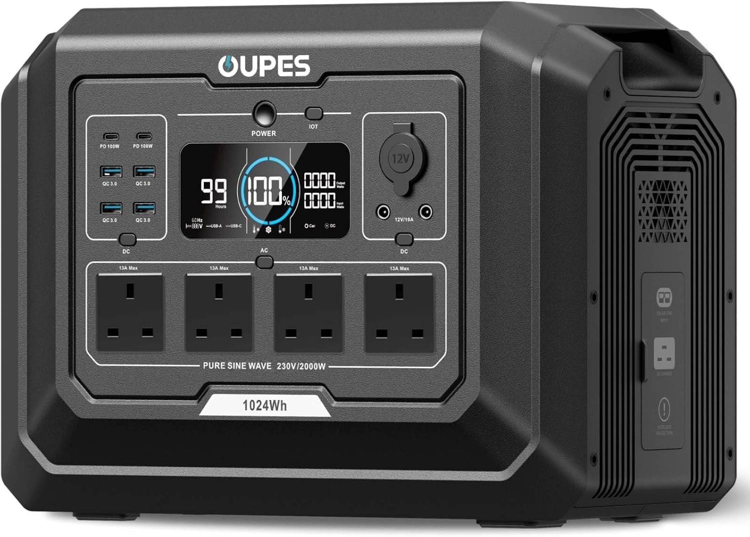 71hCcbZIm8L._AC_SL1500_11c6b787-b05a-4b6c-853a-5b0ae8d96abb.jpg 2048Wh Portable Power Station 2000W LiFePO4 – Solar Generator with UPS & Fast Charging for Home Backup