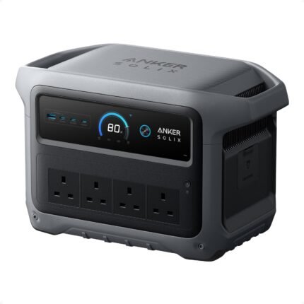 1024Wh 2000W Portable Power Station with UPS – Solar Generator Battery Backup for Home & Camping