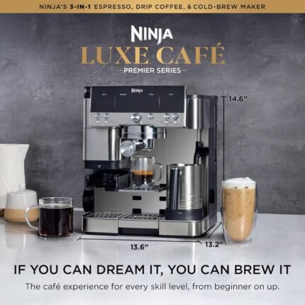 Ninja Luxe Café Premier Series - 3-in-1 Espresso Machine with Barista Assist Technology - ES601UK - image 2