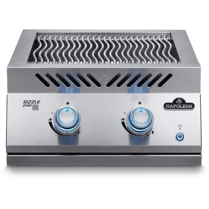 Napoleon Built-In 700 Series Dual Infrared Side Burner – Stainless Steel Outdoor Kitchen Searing Station