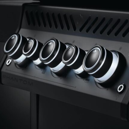 Napoleon Phantom Rogue SE 425 Propane Gas Grill – Matte Black 3-Burner Grill with Infrared Side Burner - image 2