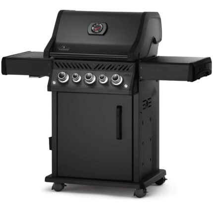 Napoleon Phantom Rogue SE 425 Propane Gas Grill – Matte Black 3-Burner Grill with Infrared Side Burner