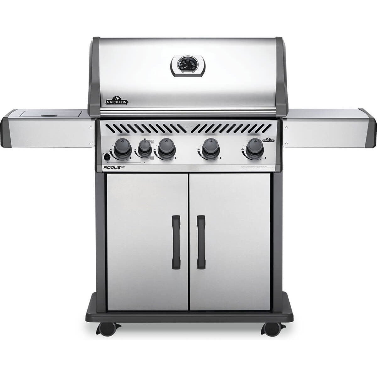 Rogue-RXT525SIB-1-Prod-Str-SS_8e634fad-0ee7-45cf-bf8d-b319167ee3ae.jpg Napoleon Rogue XT 525 Propane Gas Grill – 4-Burner BBQ Grill, Stainless Steel