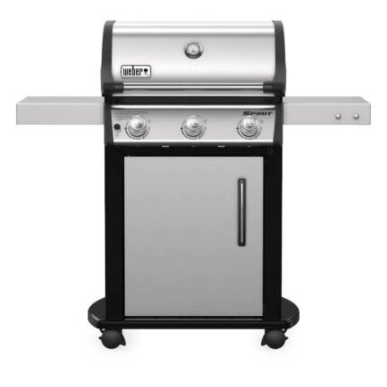 Weber Spirit S-315 3-Burner Propane Gas Grill – Stainless Steel BBQ Grill