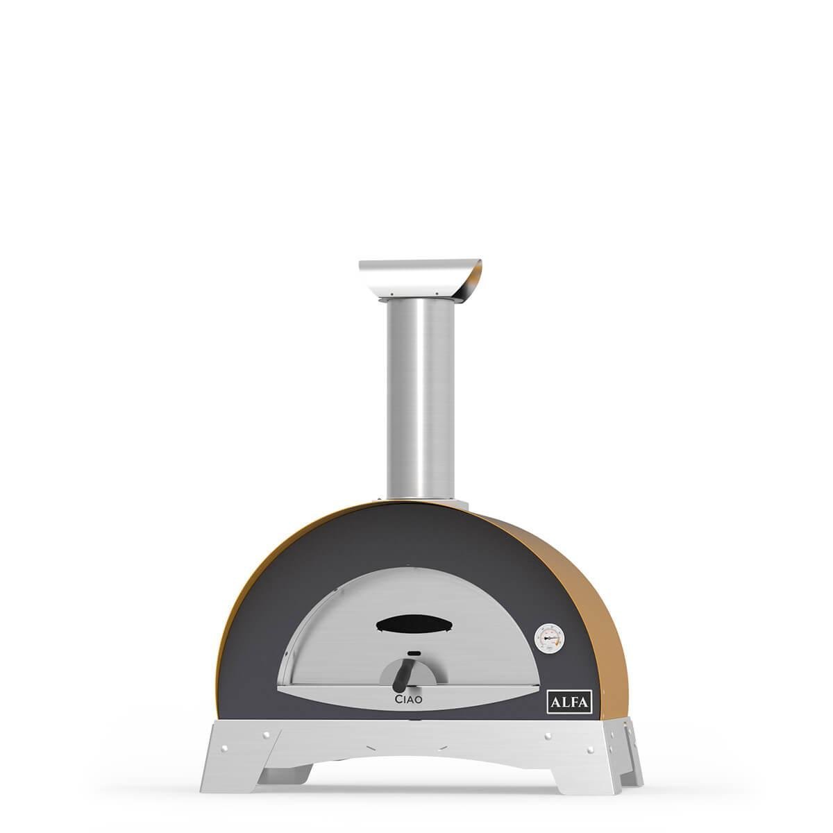 ciao-yellow-wood-alfa-forni-domestic-ovens_d287a2c3-6233-48be-a110-b5f7aecb5f92.jpg Alfa Ciao Wood Fired Pizza Oven – Outdoor Pizza Oven with Stand