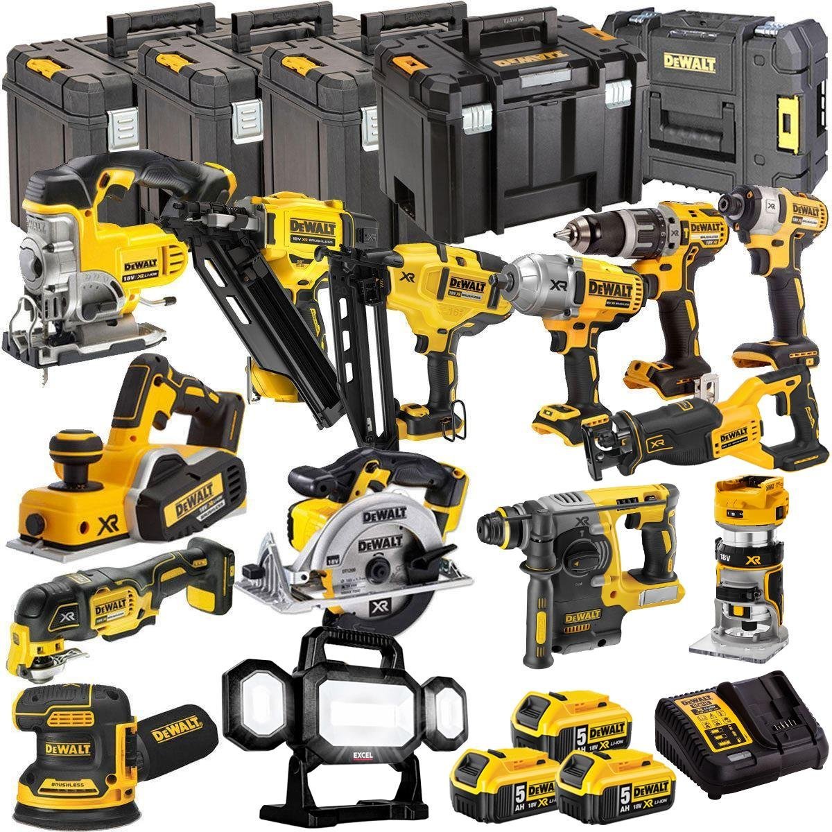 d01497bc-8a15-4da9-9d04-182010594bc8_4fd1b712-5888-4c1f-83db-25289fcfe180.jpg DEWALT 20V MAX XR 14 Tool Combo Kit with 3 x 5.0Ah Batteries – Hammer Drill, Impact Driver & Wrench (DEWKIT14)