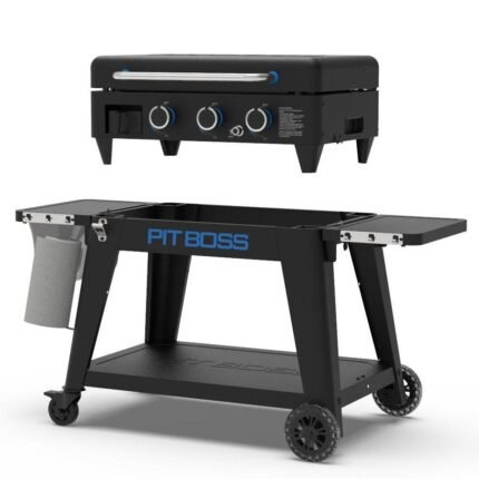 Pit Boss Ultimate 3-Burner Smash Griddle with Cover – Propane Flat Top Plancha Grill - image 2