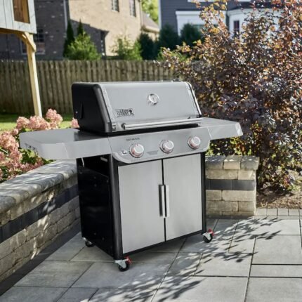 Weber Genesis S-315 3-Burner Propane Gas Grill – Stainless Steel BBQ Grill - image 2