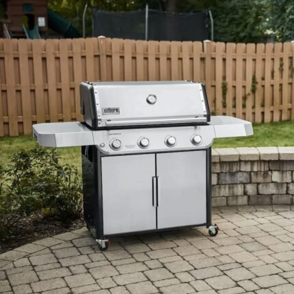 Weber Genesis S-415 4-Burner Propane Gas Grill – Stainless Steel BBQ Grill - image 2
